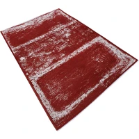 MORETTİ DUO DOUBLE SIDED CARPET 11707-L RED-WHITE