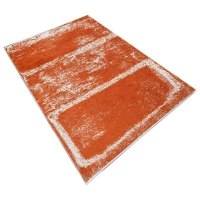 MORETTİ DUO DOUBLE SIDED CARPET 11707-N ORANGE-WHITE