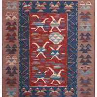 MORETTİ KILIM K-90 BLUE RED