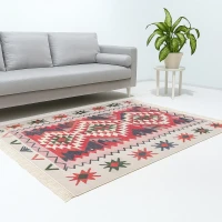MORETTİ KILIM K-93 WHITE RED